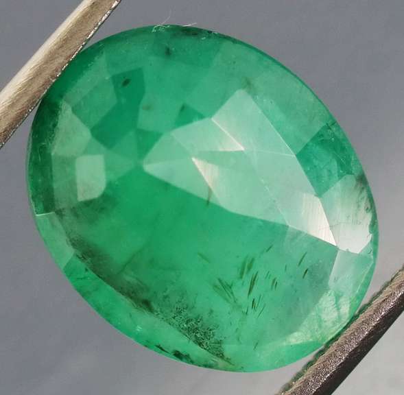 Stunning blue green 3.16ct unheated Colombian Emerald
