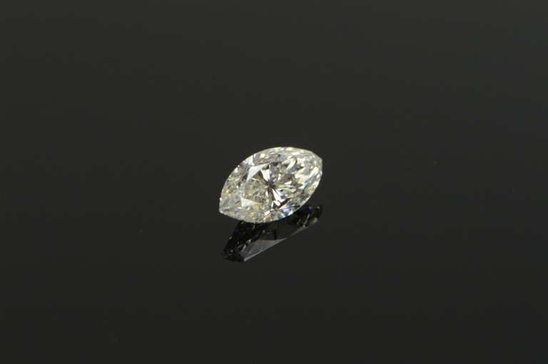 GIA 0.84 Ct Marquise Cut I Color I1 Clarity Diamond