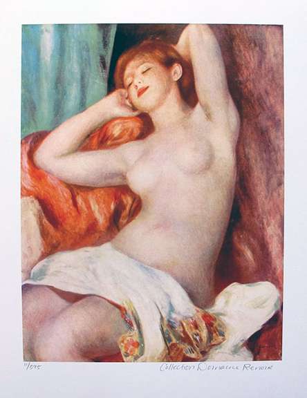 Pierre Auguste Renoir, Nude Study