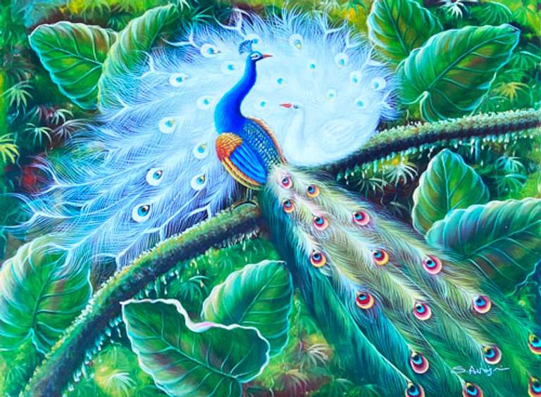 NICELY PAINTED OIL PAINTING ON CANVAS