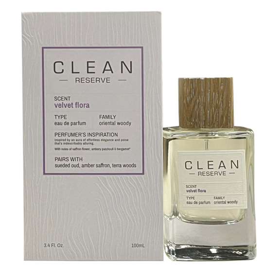 Reserve Velvet Flora by Clean perfume for women EDP 3.3 / 3.4 oz New In Box