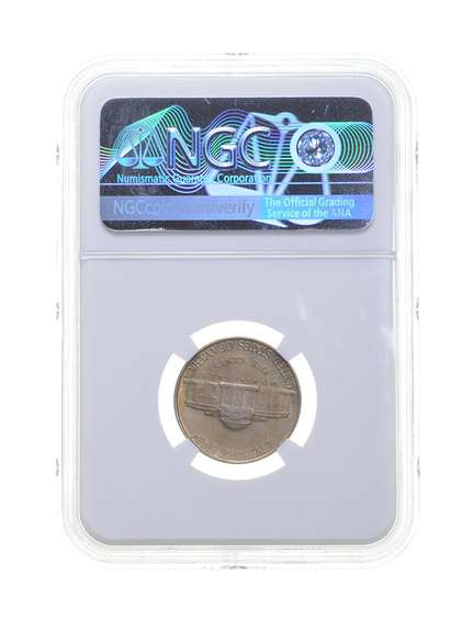 MS63 1938 Jefferson Nickel - Graded NGC