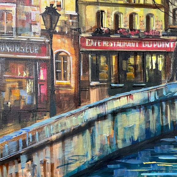 Cafe Les Deux Dimas by Suljakov Original