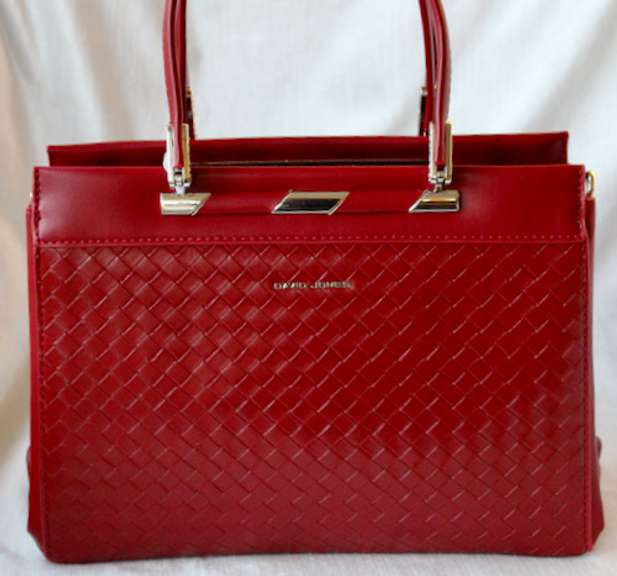 Sexy Red Color Bag By David Jones-Paris