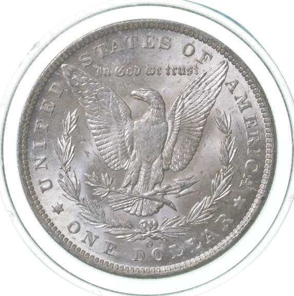 1890-O Morgan Silver Dollar