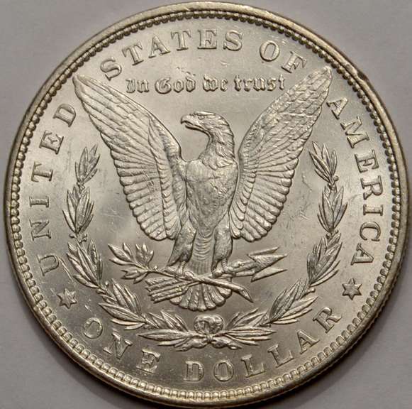 1889 Morgan Silver Dollar Circulated With Luster