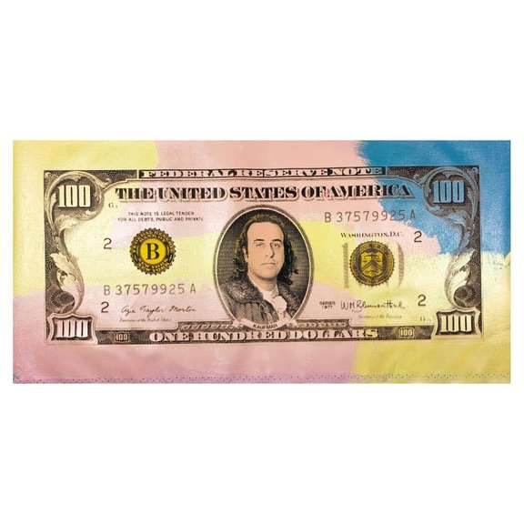 Kaufman $100 by Steve Kaufman (1960-2010)