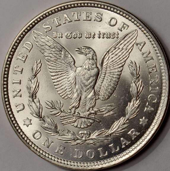 1921 Morgan Silver Dollar BU