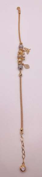 14kt Solid Yellow Gold Bracelet