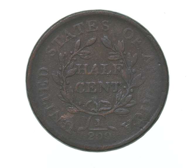 1806 Draped Bust Half Cent