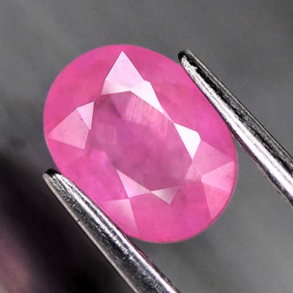 Vibrant 1.06ct HEATED ONLY! Top pink Ruby