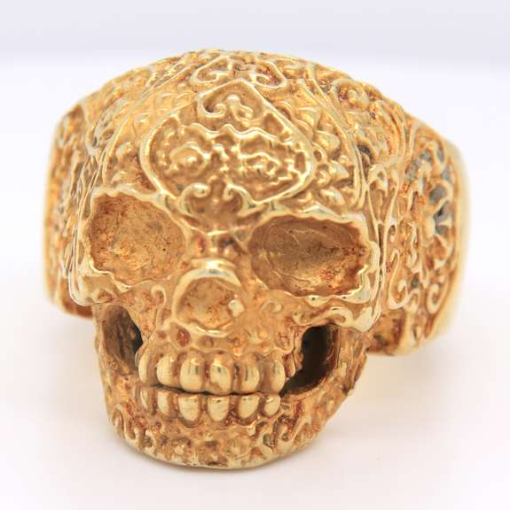 925 Sterling Silver Skull Ring