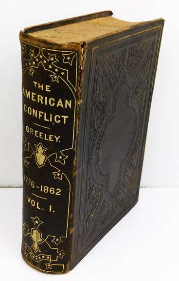 1864 The American Conflict - Civil War Antique Book