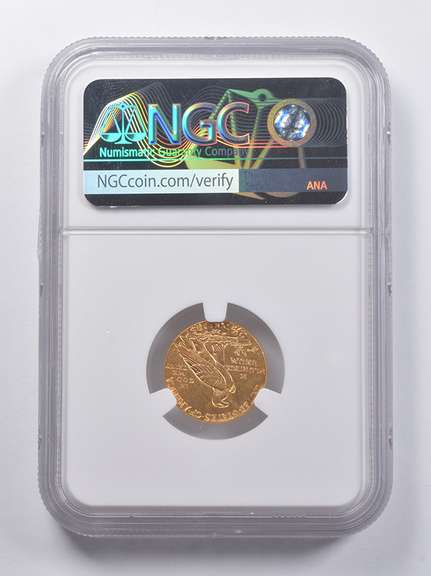 MS62 1929 $2.50 Indian Head Gold Quarter Eagle NGC