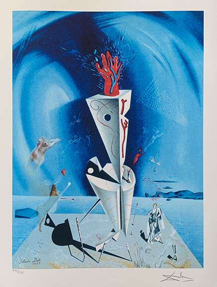 Salvador Dali, Apparatus and Hand