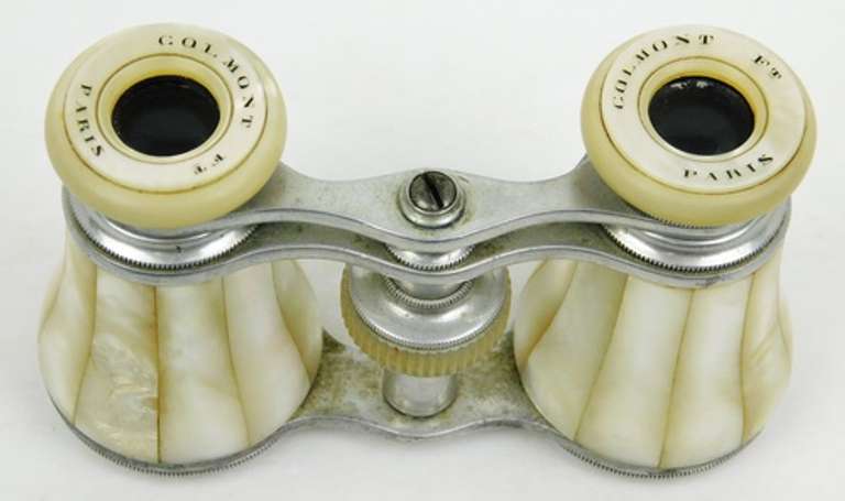Antique French Mother of Pearl Opera Glasses