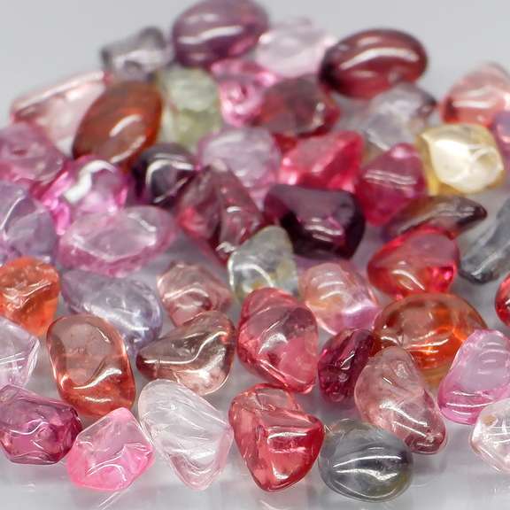 Amazing 18.38ct collection of free form Spinels