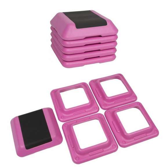 Aerobic Step Pedal Adjustable Height