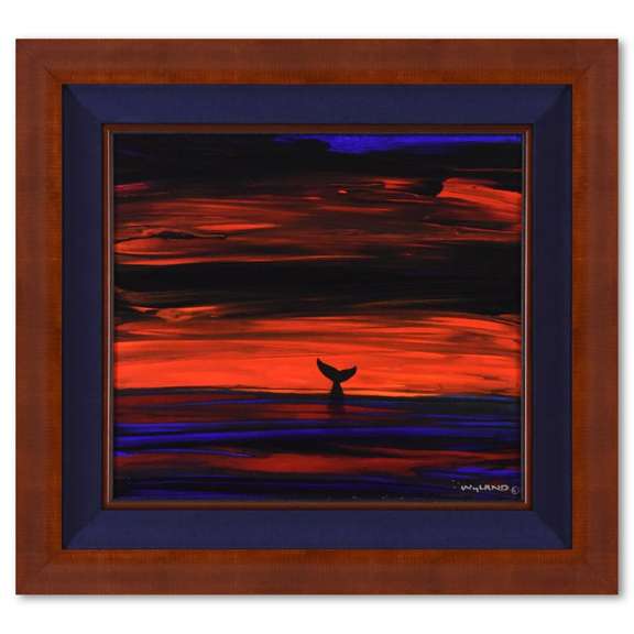 Whale Tail by Wyland Original