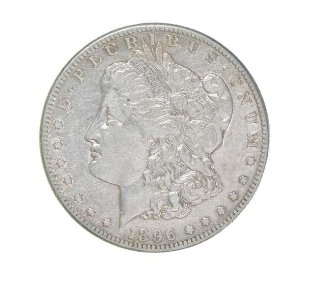 1896-S Morgan Silver Dollar