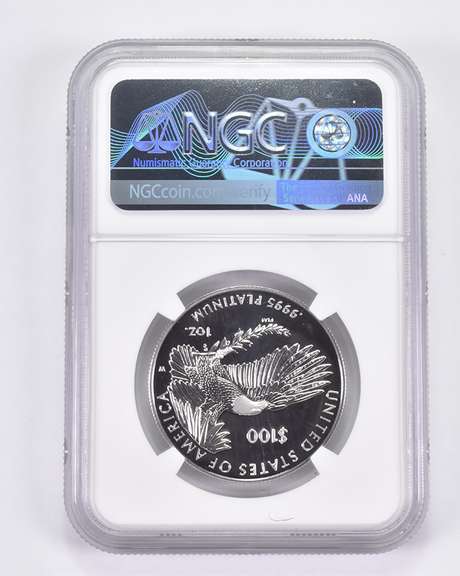 PF70 UCAM 2019-W $100 Liberty Platinum Eagle Early Releases Graded NGC