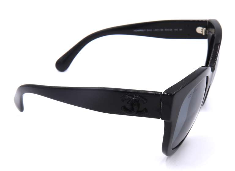Chanel Acetate Butterfly CC Sunglasses
