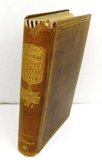 1863 Bivouac & the Battlefield, Antique Civil War Book
