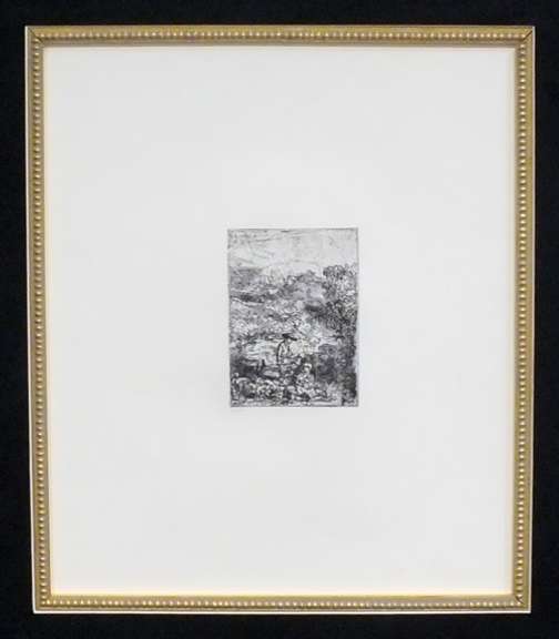 Rembrandt, original rare edition gravure