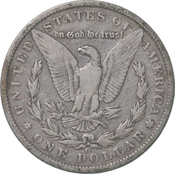 1886-O Morgan Silver Dollar