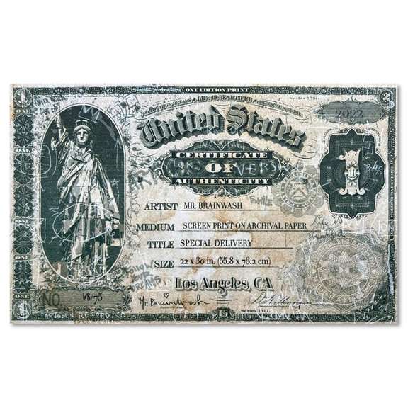 Special Delivery by Mr Brainwash