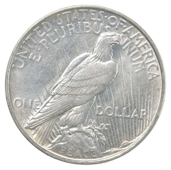 1927-D Peace Silver Dollar