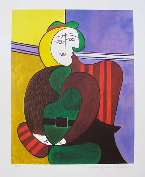 Pablo Picasso, The Red Armchair
