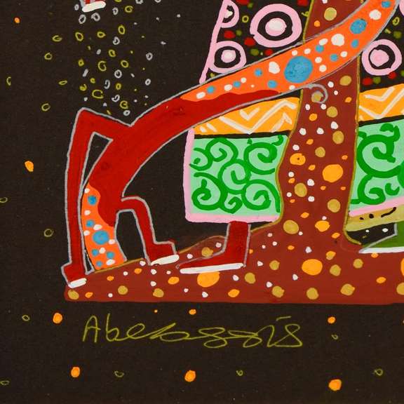 Adam and Eve III by Abecassis Original