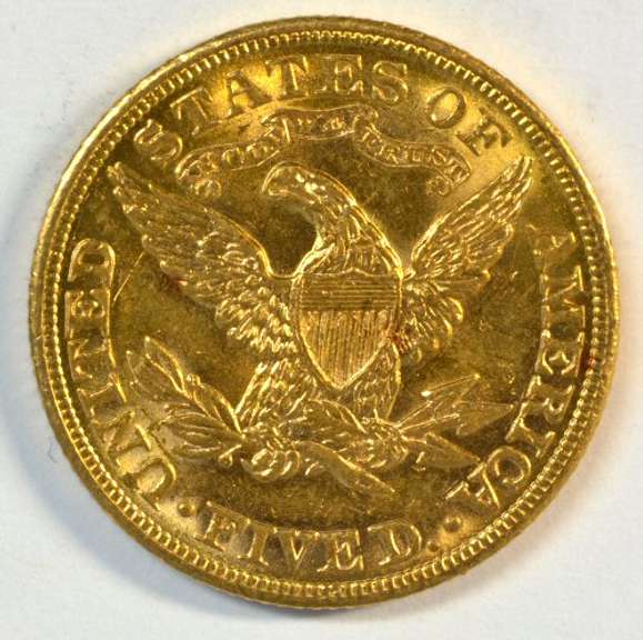Super choice BU 1903 US $5 Liberty Gold Piece. Better date