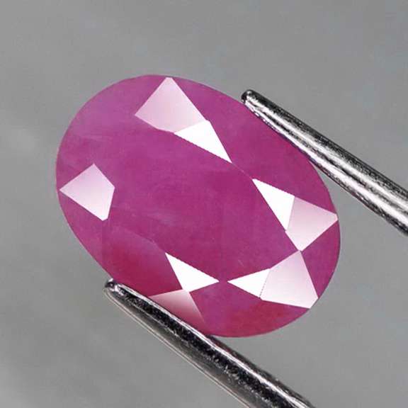 Heated only! Vivid 1.40ct top red pink Ruby