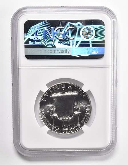 PF66 1955 Franklin Half Dollar - Graded NGC