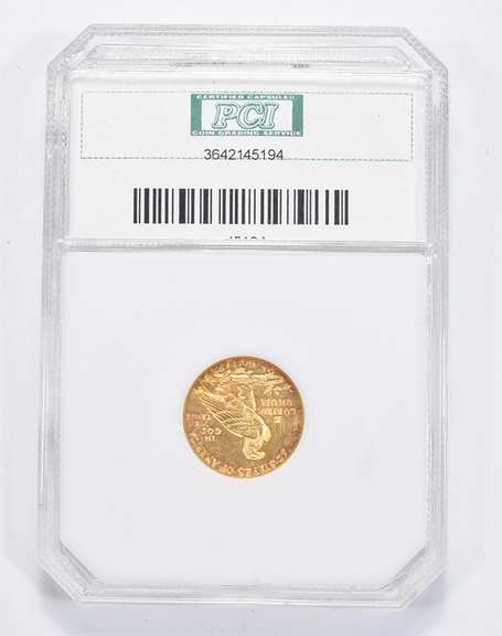 MS67 1926 $2.50 Indian Head Gold Quarter Eagle - Graded PCI