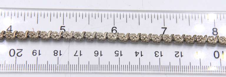 Group Lot of 6 Vintage 925 Sterling Silver Bracelets