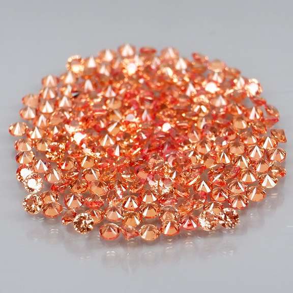 Excellent 3.07ct diamond cut Songean Sapphire set