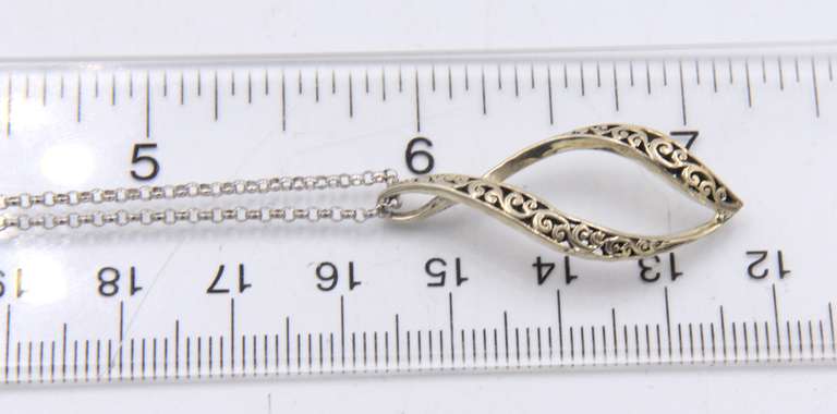 Group Lot of 3 Vintage 925 Sterling Silver Necklaces