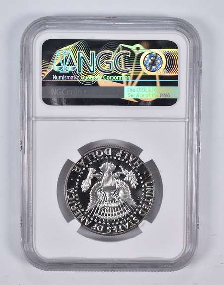 PF69 UCAM 1969-S Kennedy Half Dollar Signed NGC