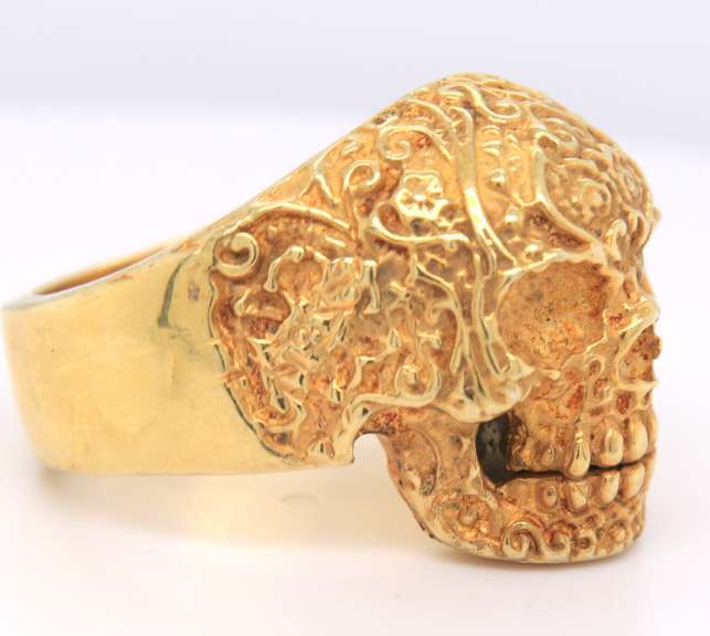925 Sterling Silver Skull Ring