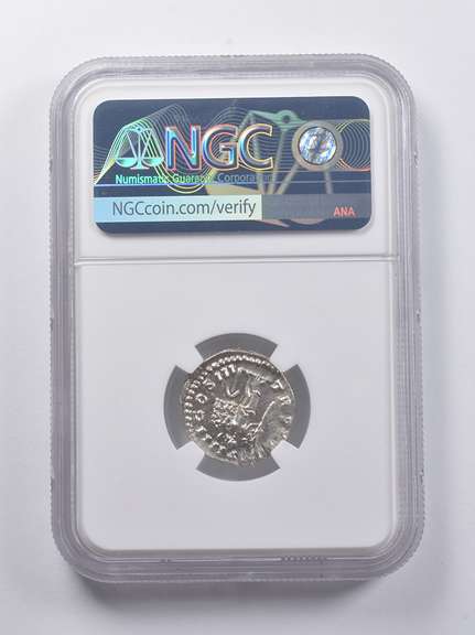 MS AD 161-180 Roman Empire AR Denarius Mar. Aurellus NGC Ancients