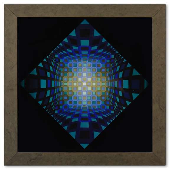 Okta - Stri, Planetary, et Ondocto - Re by Vasarely (1908-1997)