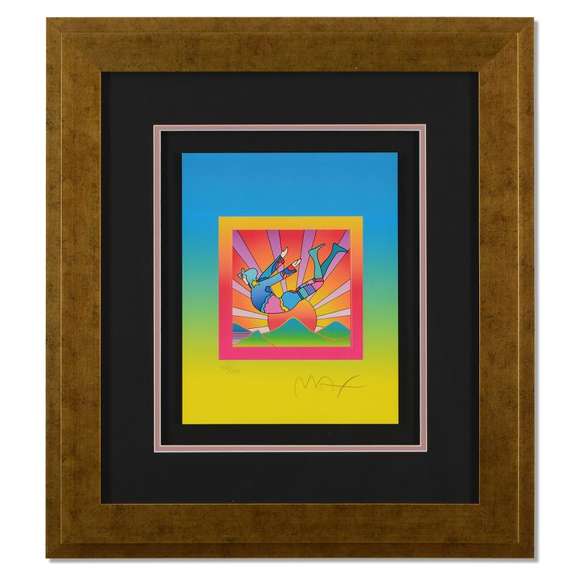 Cosmic Flyer on Blends by Peter Max