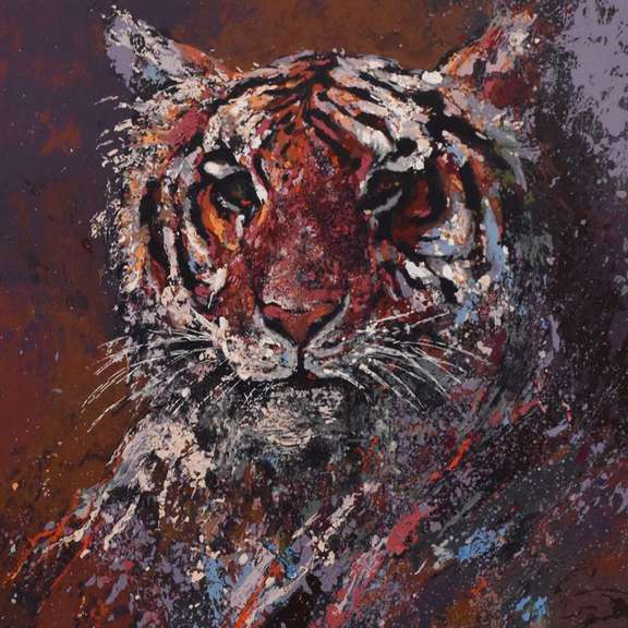 Tiger by Mark King (1931-2014)