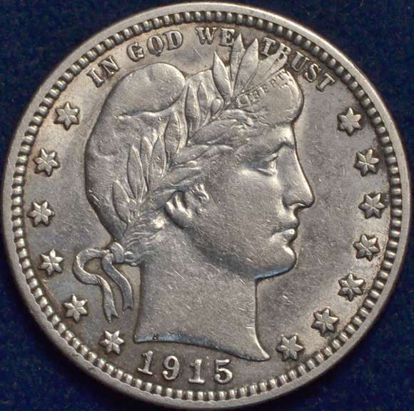 1915 Barber Quarter
