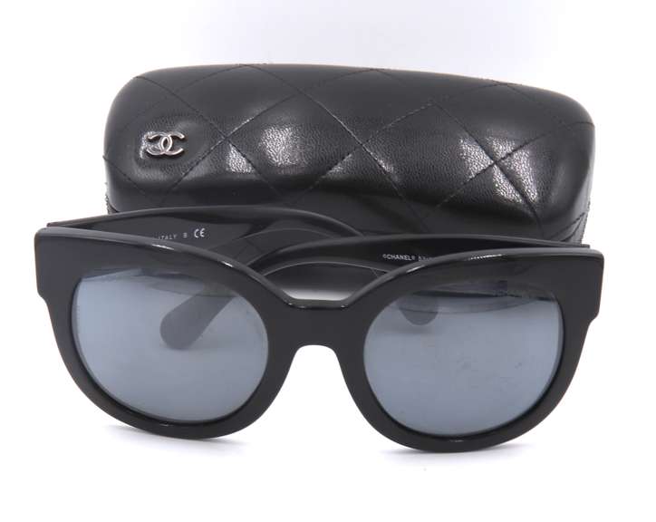 Chanel Acetate Butterfly CC Sunglasses