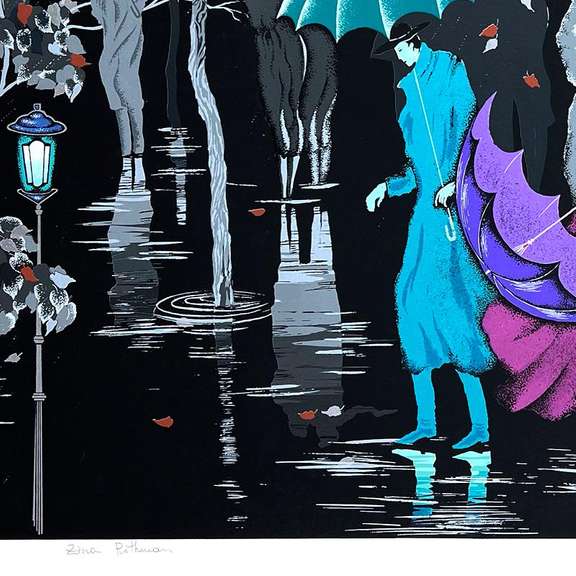 Rainy Night by Roitman, Zina