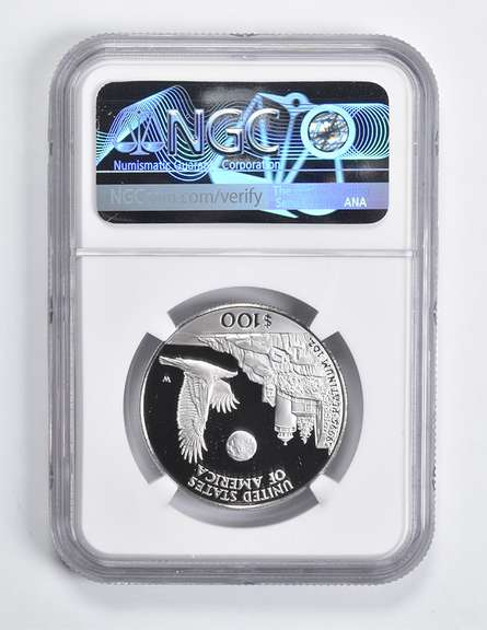 PF70 UCAM 1998-W $100 American Platinum Eagle 1 Oz. Fine Platinum NGC
